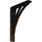 Ekena Millwork Nevio Wrought Iron Bracket, (Single center brace), Antiqued Bronze 1 1/2"W x 7 1/2"D x 10"H BKTM01X07X10SNEABZ - alternate 1